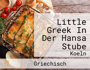 Little Greek In Der Hansa Stube