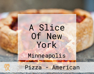 A Slice Of New York