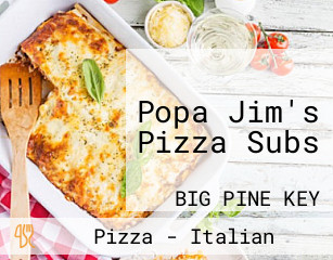 Popa Jim's Pizza Subs