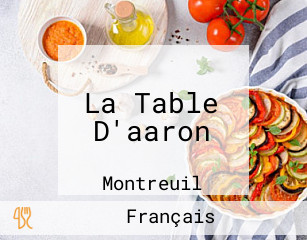 La Table D'aaron