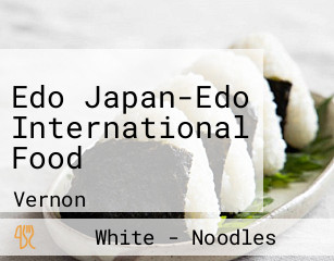 Edo Japan-Edo International Food