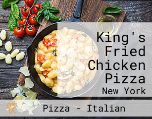 King's Fried Chicken Pizza