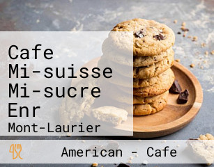 Cafe Mi-suisse Mi-sucre Enr