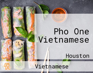 Pho One Vietnamese
