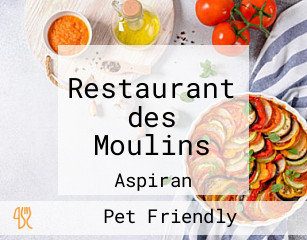 Restaurant des Moulins