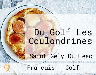 Du Golf Les Coulondrines