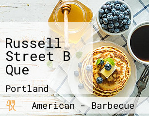 Russell Street B Que