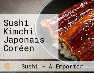 Sushi Kimchi Japonais Coréen