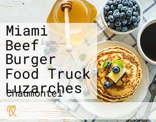 Miami Beef Burger Food Truck Luzarches