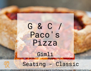 G & C / Paco's Pizza