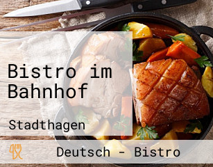 Bistro im Bahnhof