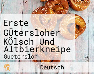 Erste GÜtersloher KÖlsch Und Altbierkneipe