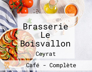 Brasserie Le Boisvallon