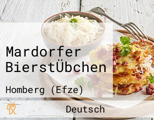 Mardorfer BierstÜbchen