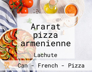 Ararat pizza armenienne