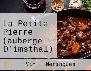 La Petite Pierre (auberge D'imsthal) Vosges, Alsace
