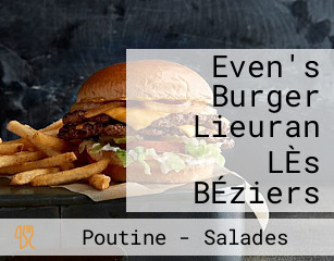 Even's Burger Lieuran LÈs BÉziers