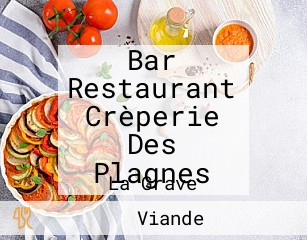 Bar Restaurant Crèperie Des Plagnes
