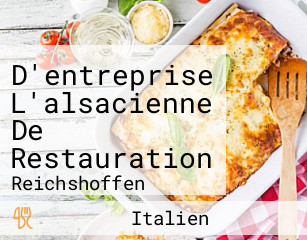 D'entreprise L'alsacienne De Restauration