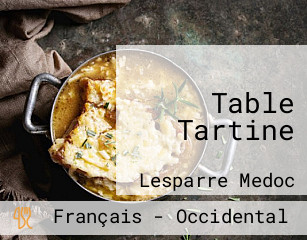 Table Tartine