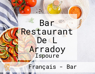 Bar Restaurant De L Arradoy