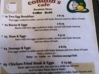 Condon's Cafe