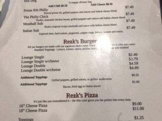 Rezk's Burger Lounge Pizzeria