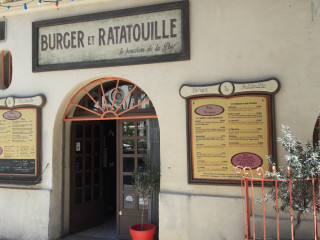 Burger et Ratatouille