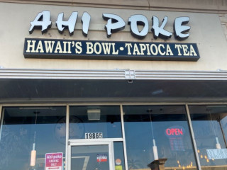 Ahi Poke Hawaii Bowl Tapioca Tea Houston