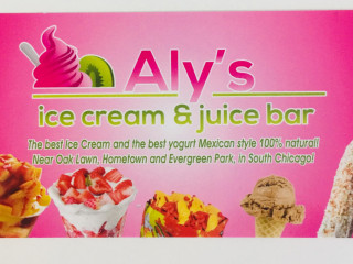 Aly's Ice Cream Juice