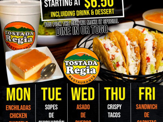 Tostada Regia