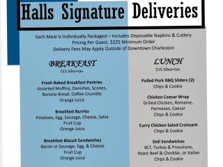 Halls Signature Events At 5 Faber