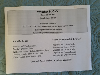 Whitcher Street Cafe