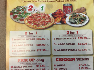Supreme 2 for 1 Pizza and Wings