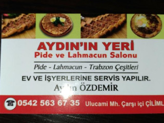 Aydinın Yeri Pide Ve Lahmacun Salonu