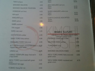 Kimchi Sushi South