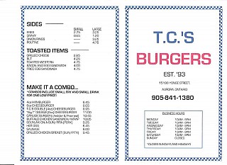 TC's Burgers
