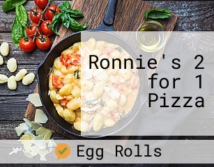 Ronnie's 2 for 1 Pizza