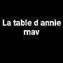 La Table D'annie Mav