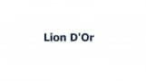 Le Lion D'or