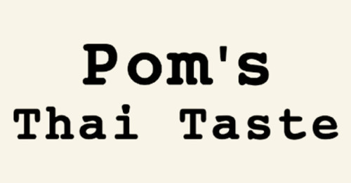 Pom's Thai Taste Noodle House