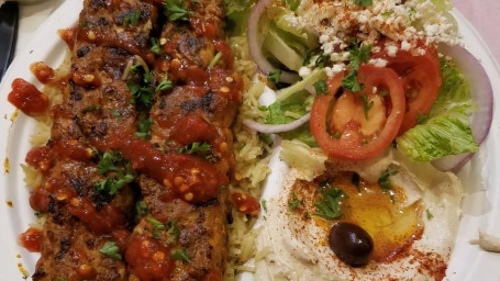 Seekh Kabab+Salad