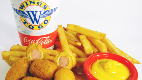 Kids' Meal-Mini Corn Dogs, Kids' Size Fries Drink