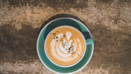 Salted Bourbon Caramel Latte