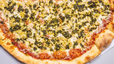 Pesto Artichoke Pizza