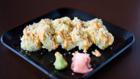 Crispy Spicy Salmon Roll (10 Pcs)