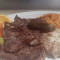 9. Carne Asada (Steak), Rice, Beans
