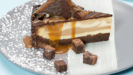 Caramel Fudge Brownie Cheesecake