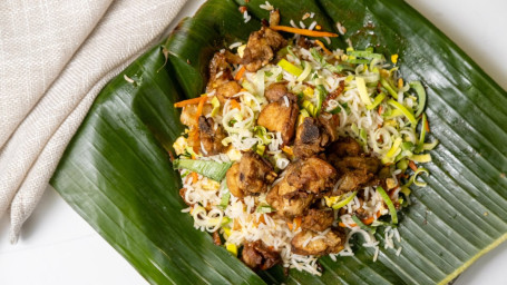 Chicken Fried Rice With Chicken Parts