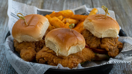 Sliders De Burger Au Poulet (3)